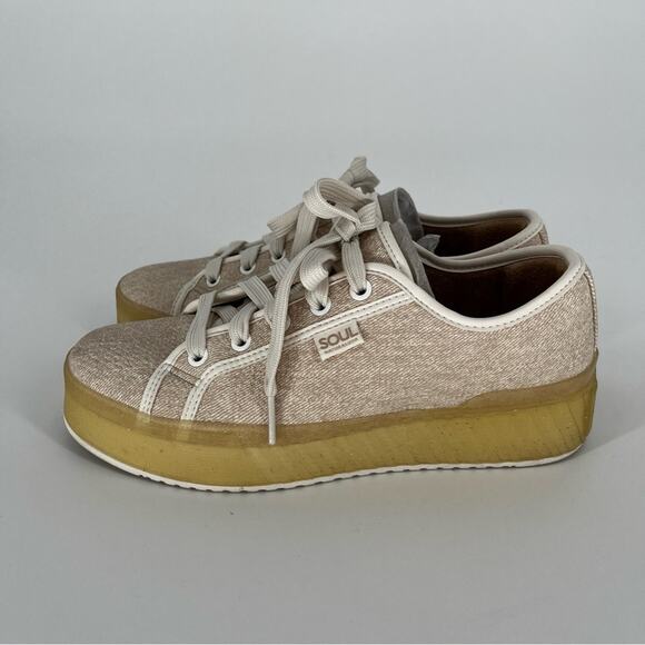 SOUL Naturalizer Iliana Lace Up sneakers sand beige - 6 - Picture 3 of 13